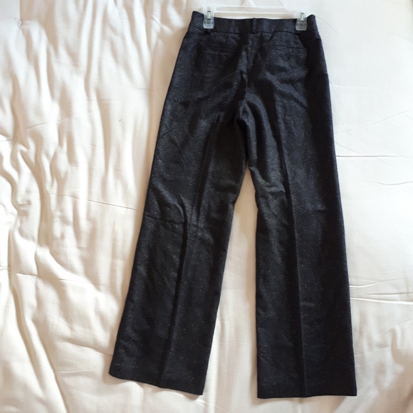 LOFT by Ann Taylor Brown Tweed Dress Pants size 2 - Picture 7 of 8